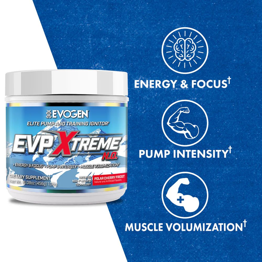 Evogen Nutrition EVP Xtreme N.O Polar Cherry Frost | 40 Servings