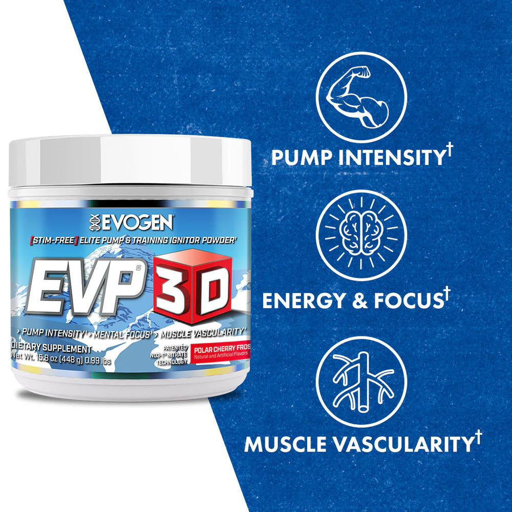 Evogen Nutrition EVP 3D, Polar Cherry | 40 Servings