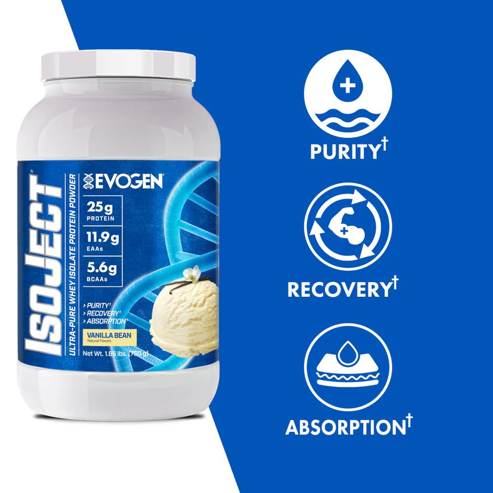 Evogen Nutrition Isoject Vannila Bean | 1.85 lb