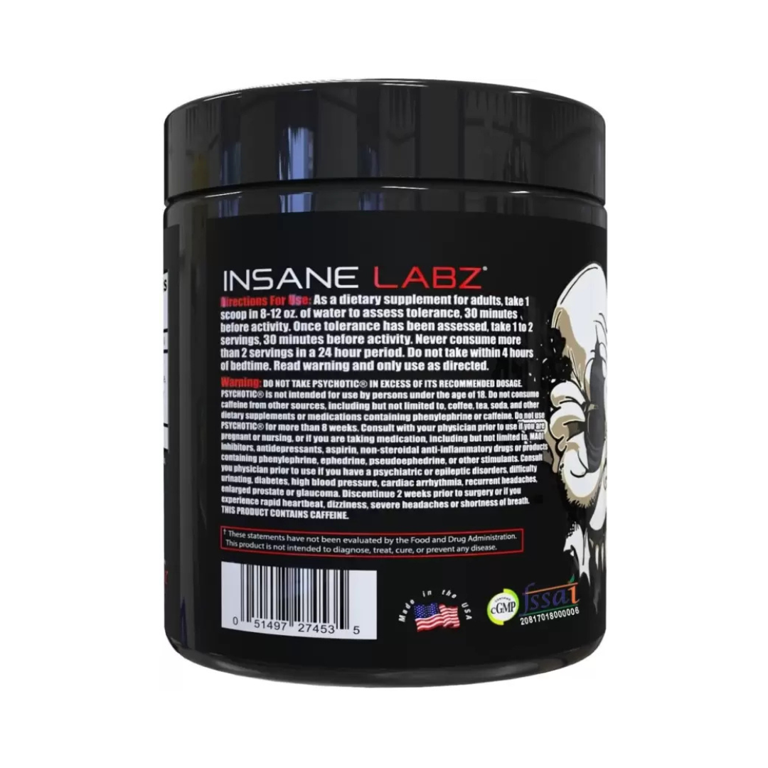 Insane Labz Psychotic Black 35 Servings