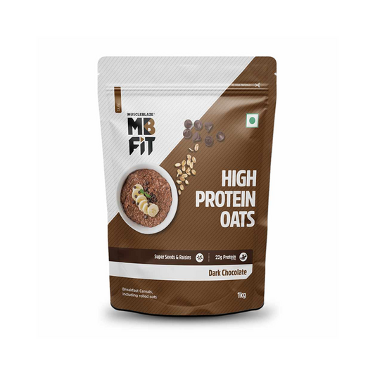 Muscleblaze High Protein Oats-Dark Chocolate-1 kg