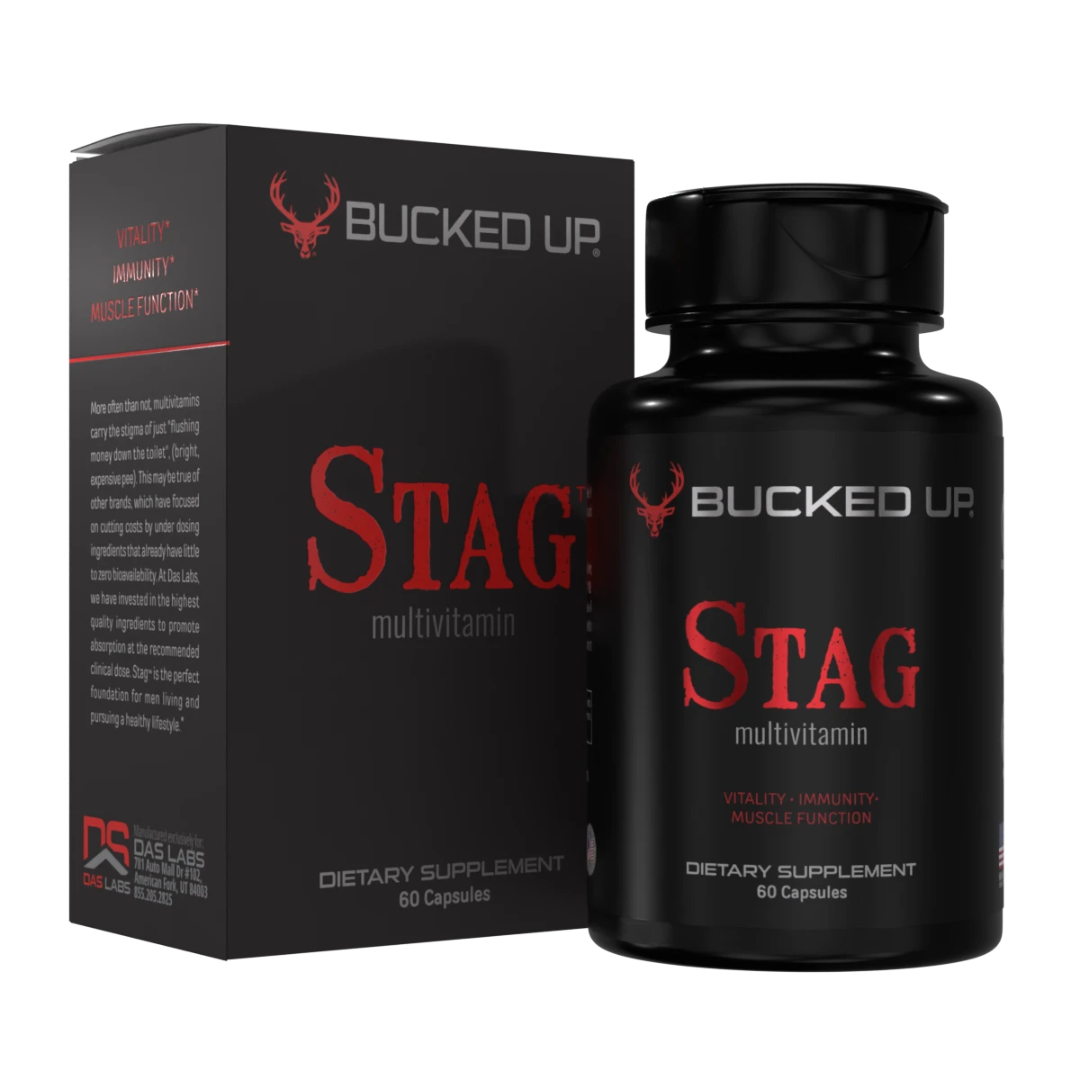 BUCKED UP STAG MULTIVITAMIN 60 CAPSULES